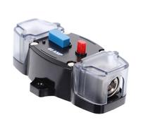 Cabilock Disjoncteur à Réarmement Manuel Étanche pour Protection Circuit Voiture et Bateau Protection Surcharge Bouton Rouge Déconnexion Compatible