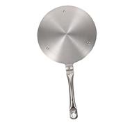 Cabilock Disque Adaptateur pour Plaque à Induction 20 en Acier Inoxydable, Diffuseur de Chaleur Uniforme, Compatible Cuisinière Gaz et Électrique, Accessoire la Cuisine Maison Pratique