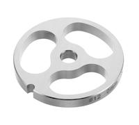 Cabilock Disque de Découpe Inox 3 Trous Grand Format pour Moulin à Viande Manuel Accessoires Poussoir à Saucisses et Pièces Détachées Compatibles Outil Pratique pour Fabrication de