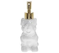 Cabilock Distributeur De Céramique Bouteille De Lotion Et Shampoing Au Design De Chien Élégant Et Pratique Pour Salle De Bain Accessoire Pour Maison Et Hôtel