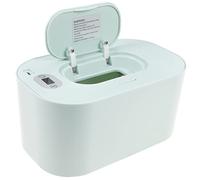 Cabilock Distributeur de Lingettes Chauffant USB Portable pour Bébé Température Réglable, Matériau Abs et Pp, Maison Voiture, Couleur Verte