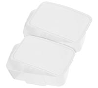 Cabilock Distributeur de Lingettes Humides Rechargeable 2 Pièces Boîte de Rangement Pp pour Salle de Bain et Voyage