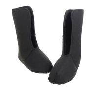 Cabilock Doublure de Botte Homme Hiver, Chaude, Imperméable, Taille 46 | Oxford et Peluche, Noir, pour Marche, Randonnée, Pêche en Mer, Soutien du Pied