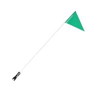 Cabilock Drapeau de Sécurité Vélo Ajustable avec Mât Portable et Support Haute Visibilité pour Garçon Fille Accessoire Léger et Facile à Installer