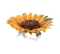 Cabilock Embrasses de Rideaux Tournesol Pinces à Ligaturer de Rideau Accessoires de Fixation pour Rideaux de Douche sans Perçage