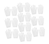 Cabilock En Coton Blanc Hydratants 10 Paires Pour L'inspection Des Bijoux De Travail Sûrs Doux Pour Les Objets De Valeur