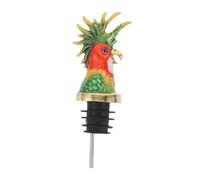 Cabilock Enamel Bird Wine Aerator Pourer Spout With Seal Artistic Wine Decanter Stopper For Home Use Dinner Parties And Freshness Preservation