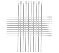 Cabilock Ensemble de 20 Aiguilles Droites pour Implantation de Cheveux de Poupée Kit de Couture Main Aiguilles 06 MM et 08 MM Accessoires de Fabrication D’Accessoires Cheveux pour