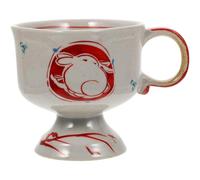 Cabilock Ensemble de Tasses à Café en Céramique Créative Design Simple et Lignes Élégantes, Décoratives et Faciles à Nettoyer, pour Bureau et Détente