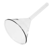 Cabilock Entonnoir Verre Triangulaire Outil Épais pour Chimie Analytique Accessoire de Laboratoire Réutilisable et Lavable Main