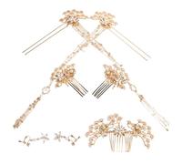 Cabilock Épingle à Cheveux Chinoise Ancienne en Perles pour Mariée, | Style Raffiné, Usage Mariage et Hanfu, Design Délicat, Esprit Traditionnel, pour Mariées et Cérémonies Chinoises