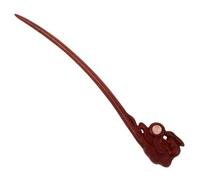 Cabilock Épingle Chignon Bois de Santal Rouge Vintage pour Femmes Accessoire Asiatique Élégant Maintien Stable et Finition Soignée pour Coiffures Quotidiennes et Occasions Formelles