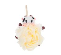 Cabilock Éponge De Bain Loofah Pour Garçon Et Filles Motif Vache Douc Ultra Douce Texture Jouet De Bain Mignon Ludique Bébé Fille Garçon