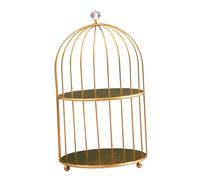 Cabilock Étagère De Rangement Cosmétique à Double Organisateur De Maquillage Nordic Style pour Salle De Bain Et Bureau pour Dresser Et Décoration De Table