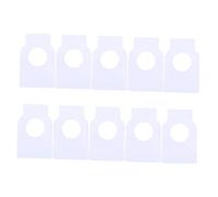 Cabilock Étiquettes de Bouteilles de Vin Réutilisables en PVC Étiquettes Vierge 100 Pièces pour Cave à Vin et Bricolage