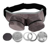 Cabilock Étui Moxa Léger en Tissu et Acier Inoxydable Effet Soin du Corps, Accessoire Pratique pour Moxibustion à Domicile, pour Dormir et Travailler