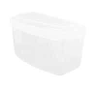 Cabilock Étui Rigide Transparent pour Lunettes de Natation et Masque de Plongée, Boîte de Rangement en Polypropylène Résistant, Protection Anti-Pression et Anti-poussière, Mallette