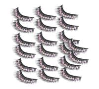 Cabilock Extensions de Cils Longs en Fibre Strass Brillants, 10 Paires, Effet Intense et Charme pour Maquillage Séduisant à Domicile