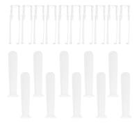 Cabilock Extracteurs de en Silicone Léger Portables 12pcs, Applicateurs pour Lentilles, pour Voyage et Usage Domestique