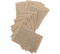 Cabilock Feuille de 50 Autocollants D'épargne en Euros pour Tirelire, Planificateur Budgétaire Suivi du Défi de 10 000 Euros, Autocollants Numériques pour Gestion Financière et Agendas