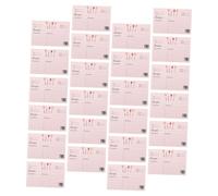 Cabilock Fiches de Recettes Cuisine Compactes 100 Pcs Papier Cartonné Blanc à Usage Quotidien Décor Champêtre pour Notes Culinaires et Coffrets Présents Mariage