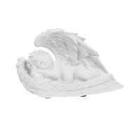 Cabilock Figurine Ange Cupidon en Résine Décoration Artisanale D’Intérieur Ornement Décoratif pour Maison et Bureau Sculpture Européenne Élégante pour Étagère ou Table Accessoire Déco