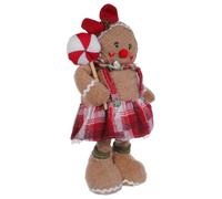 Cabilock Figurine de Noël Épice Extensible en Tissu pour Marchands