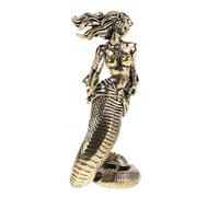 Cabilock Figurine Déesse Serpent Statue Mythologique Medusa Sculpture De Décoration Intérieure Précise pour Bureau Et Maison Symbole De Sagesse Artisanat Fin