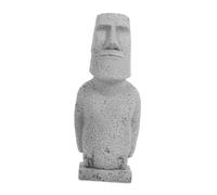 Cabilock Figurine Moai pour Aquarium Décoration Compacte et Détails Élégants Statue Apaisante pour Décorer et Offrir Un Refuge Aux Poissons Accessoire Unique pour Aménagement Paysager de