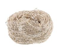 Cabilock Fil à Paillettes pour Tricot, Polyester 70m, Finition Soignée | Usage Pull et Écharpe, Projets D’automne ’hiver, Douceur Remarquable, Éclat Mode, Couleur Dorée Claire