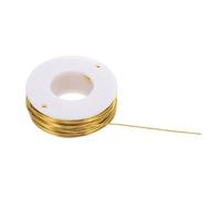 Cabilock Fil Aluminium Flexible pour et Jardinage Fil de Liaison Aux Intempéries pour Création de Couronnes Bijoux et Expériences Scientifiques Bobine Facile à Stocker
