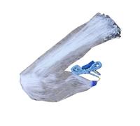Cabilock Filet de Pêche sans Boucle en Monofilament de Nylon Haute Résistance Petite Maille, Facile à Utiliser, Pêche en Rivière