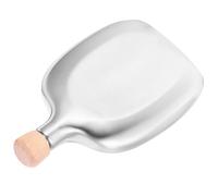 Cabilock Flasque Inox Portable pour Whisky et Boissons Flacon de Poche Léger Acier pour Camping Randonnée et Usage Extérieur