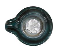 Cabilock Fontaine Cascade en Céramique Accessoire Décoratif pour Jardin Fourniture de Fontaine d'eau Remplacement de Cascade Décoration de Jardin Intérieur/Extérieur 1 Pièce