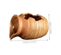 Cabilock Fontaine Décorative Céramique Pot Hydroponique Jardin Bureau Décoration Intérieur Extérieur Écologique et Circulante sans Pompe