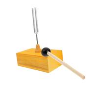 Cabilock Fourchette Éducative avec Boîte de Bois pour Expériences de Physique Au Collège Kit Multi Usage pour Apprentissage des Ondes Sonores