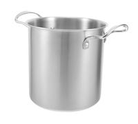 Cabilock Friteuse Professionnelle Acier Inoxydable avec Double Poignées Casserole pour Friture Compatible Gaz et Induction pour Cuisine à et Restaurant