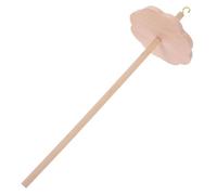 Cabilock Fuseau en Bois Dur Système de Spirale, Accessoire de Roue à Filer pour Amateurs, Design Élégant et Améliore L'efficacité du Filage la Main