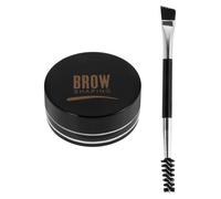 Cabilock Gel à Sourcils Noir Waterproof avec Brosse pour Fixation Facile et Effet Volumisant, Cire Stylisante en Plastique pour Sourcils Naturels, Adapté à Toute Occasion