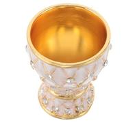 Cabilock Goblet Rétro Incassable Européen avec Strass à Vin Chute pour Cocktails et Whisky pour et Usage