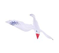 Cabilock Goéland Gonflable Décoratif pour Piscine, d'Eau Extérieur Réutilisable, Accessoire Plage 1 Pc pour Fête d'Été et Animation Aquatique