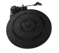 Cabilock Gramophone Mécanique Rétro Plateau Vinyle Performant Clair et Silencieux pour Décoration Intérieure et de Musique