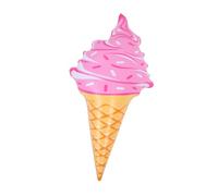 Cabilock Grand Flotteur De Cornet De Crème Glacée pour Piscine Décoration Extérieure Plage Jouet Gonflable Flottant pour Le Plaisir des Garçons Et des Filles