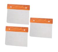 Cabilock Grattoir à Pâte Inox avec Manche Lot Découpe Pâte Pratique pour Pâtisserie Multifonction Ustensiles de Cuisine Résistants et Confortables