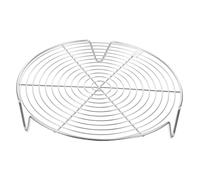 Cabilock Grille Vapeur En Acier Inoxydable 304 Diamètre 22 Cm Support Pour Cuiseur Vapeur Plateau De Cuisson Rond Usage Maison Accessoire Cuisine Polyvalent