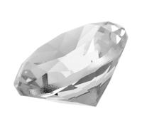 Cabilock Gros Diamant Acrylique Décoratif Ornement Élégant pour Décorations de Mariage Fête Anniversaire Propositions et Événements Spéciaux