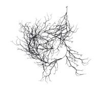 Cabilock Guirlande 188x27 Cm de Branches Noires Réalistes en Plastique Décoration Polyvalente et Facile à Accrocher pour Cheminée et Maison Hantée d'halloween