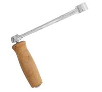 Cabilock Hachoir à Viande Manuel Robuste Poignée En Bois Confortable Multifonction Pour Usage Domestique Hachoir à Manivelle Compact Facile à Installer