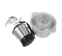 Cabilock Hachoir Électrique Acier Inoxydable Robot Mélangeur Multifonction avec Bol Capacité pour Viande Légumes et Ail Gain de Place et Nettoyage Facile