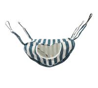 Cabilock Hamac Suspendu pour Petits Animaux Lit Chaud en Polaire et Lin Facile à Installer pour Cages de Furets et Cobayes Accessoire Confortable